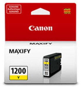 Canon 9234B001AA Yellow Ink Cartridge, 300 Page Yield - IJ-PGI1200Y