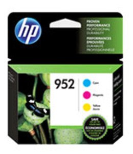 (952) HP Office Jet Pro 7740/8200/800/8710/8720/8730/8740 Cyan/Magenta/Yellow Combo Ink Cartridge P - IJ-N9K27AN
