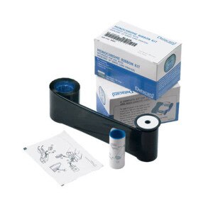 Datacard 532000-004 White Monochrome Ribbon Kit (1,500 prints) - R-DCD-532000004