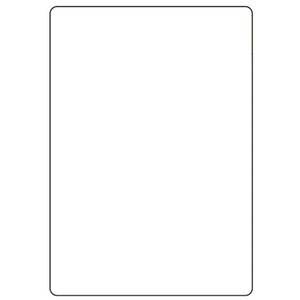 Hobart Ultima 2000 2.25" x 3" Blank Scale Labels (5 Rolls) - SL-1827-B