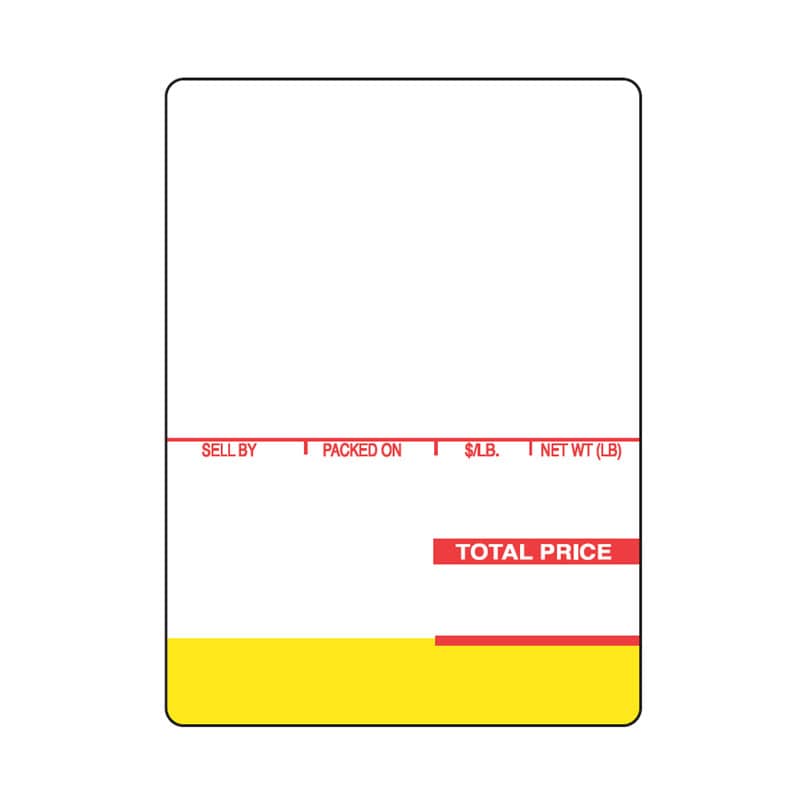 Ishida AC-Series BC-3000 / 4000 2.50" x 1560" Astra Continuous Strip Scale Labels (12 Rolls)