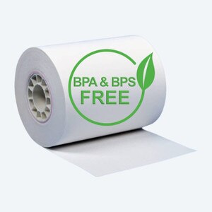 2 1/4" x 85' Phenol-Free (BPA & BPS) Thermal Paper (10 Rolls)