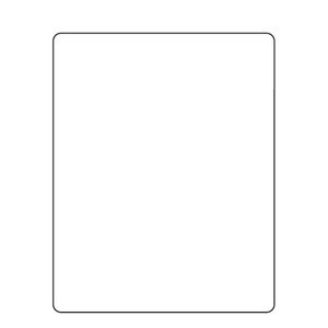 Toledo 325/8460 ET 3.3 UCST 2.625" x 3.75" Blank Scale Labels (30 Rolls) - SL-1727-B