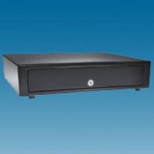 APG Vasario Series 1416 Black Standard Duty Cash Drawer - VP320-BL1416