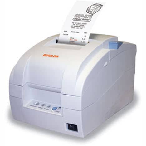 Bixolon SRP-275IIIAOP Dot Matrix Receipt Printer - USB/Parallel, White