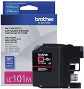 Brother LC101 Ink Cartridge Magenta, 300 Page Yield