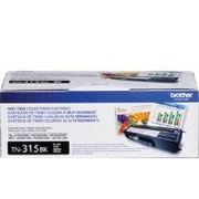 Brother TN315 Black Toner Cartridge, High Yield, 6,000 Page Yield