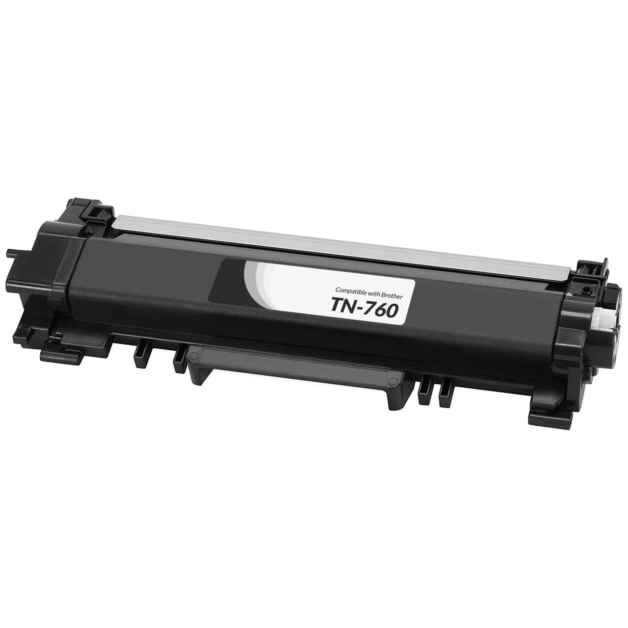 Brother TN760 Compatible Black Toner Cartridge, High Yield, 3,000 Page Yield - TON-TN760-CPT