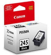 Canon PG245 Black Ink Cartridge, 180 Page Yield
