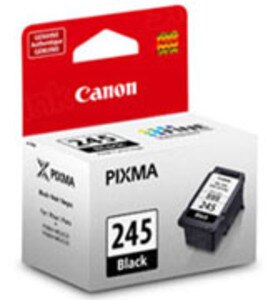 Canon PG245 Black Ink Cartridge, 180 Page Yield - IJ-PG245
