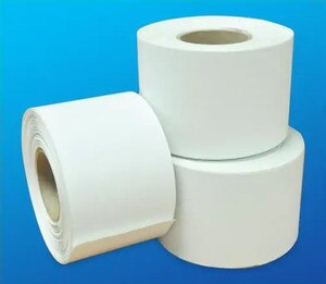 CAS LST-8051 Blank Scale Labels, 58mm x 100', Continuous Strip (12 Rolls) - SL-CAS-LST-8051
