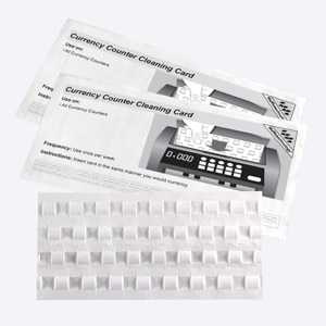 Currency Counter Cleaning Cards with Waffletechnology, KW3-CC3625B15WS (15 Box)