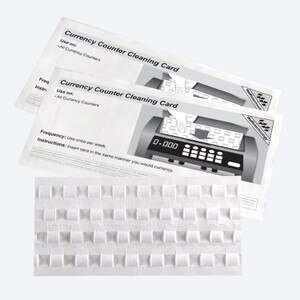 Currency Counter Cleaning Cards with Waffletechnology, KW3-CC3625B15WS (15 Box) - KW3-CC3625B15WS