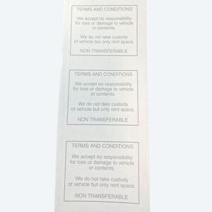 Digital/T2 LUKE Pay & Display Thermal Paper Rolls, 60mm x 7