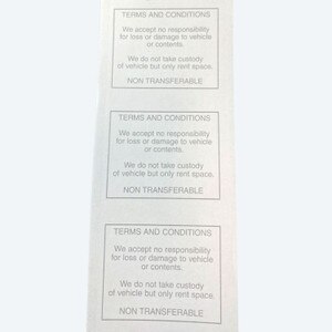 Digital/T2 LUKE Pay & Display Thermal Paper Rolls, 60mm x 7