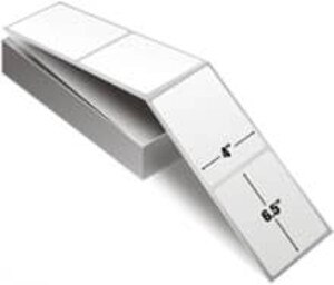 Intermec Duratran II, Thermal Transfer Fanfold Label, 4" X 6.5", 3 Packs, #E04810 - HON-E04810
