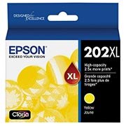 Epson 202 High-Yield Yellow Ink Cartridge, 470 pages