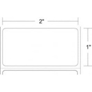 Epson ColorWorks C3400/C3500 2" x 1" Gloss Paper Labels (8 Rolls) - L-IJ-GP21900-2