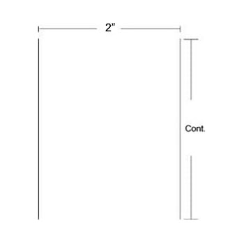 Epson ColorWorks C3400/C3500 2" x 80" Continuous Matte Film Labels (12 Rolls)