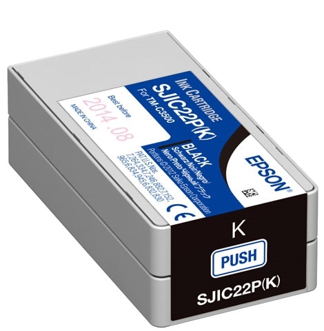 Black Inkjet Cartridge for Epson ColorWorks C3500, C33S020577