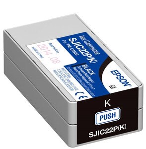 Black Inkjet Cartridge for Epson ColorWorks C3500, C33S020577 - IJ-EPS-C33S020577