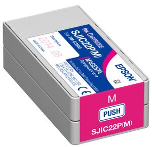 Magenta Inkjet Cartridge for Epson ColorWorks C3500, C33S020582 - IJ-EPS-C33S020582