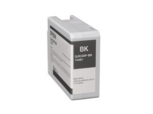 Black Inkjet Cartridge for Epson ColorWorks C6000/C6500, C13T44B120 - IJ-EPS-C13T44B120