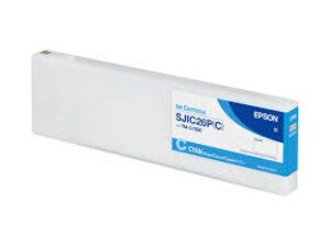 Cyan Inkjet Cartridge for Epson ColorWorks C7500, C33S020615 - IJ-EPS-C33S020615