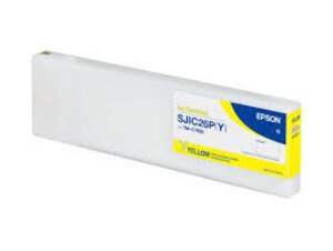 Yellow Inkjet Cartridge for Epson ColorWorks C7500, C33S020617 - IJ-EPS-C33S020617