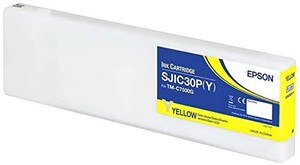 Yellow Inkjet Cartridge for Epson ColorWorks C7500G, C33S020638 - IJ-EPS-C33S020638