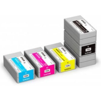 Yellow Inkjet Cartridge for Epson ColorWorks C831, C13S020566