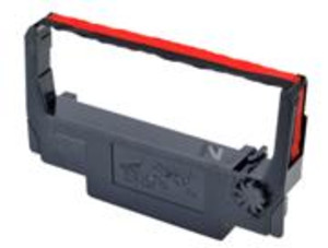 ERC-30/34/38 Long Life Cartridge Ribbon, Black/Red, 6 Ribbons/Box