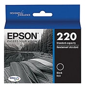 Epson T220120 Ink (#220) Epson Workforce 2630/2650/2660 Black Ink Cartridge