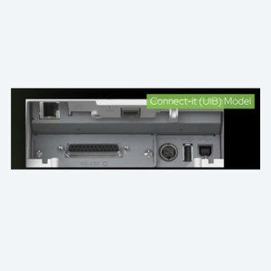 Epson TM-T88VII Thermal Printer w/ USB, Serial & Ethernet Interface, Power Supply & AC Cable, Black