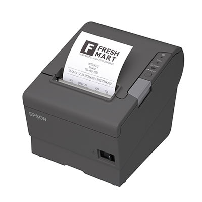 Epson TM-T88V Thermal Receipt Printer, USB/Serial, Auto-cutter, Power Supply