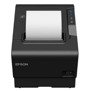 Epson TM-T88VI Thermal Receipt Printer, Ethernet/USB/Serial, Black
