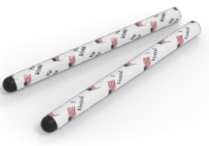 FreeStylus 4" Disposable Capacitive Stylus Pens, "I Voted" Design (150 Pack) - AC-FREESTYLUS-VOTED