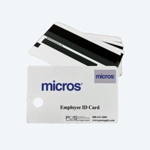 MICROS Magnetic ID Cards, 25/set - AC-200156-002-Gen