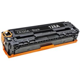 HP 128A Compatible Black Toner Cartridge, 2,000 Page Yield - TON-CE320A-CPT