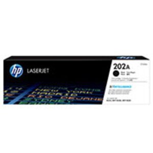 HP 202A Laser Jet Black Toner Cartridge, 1400 Page Yield - TON-CF500A