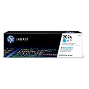 HP 202A Laser Jet Cyan Toner Cartridge, 1300 Page Yield