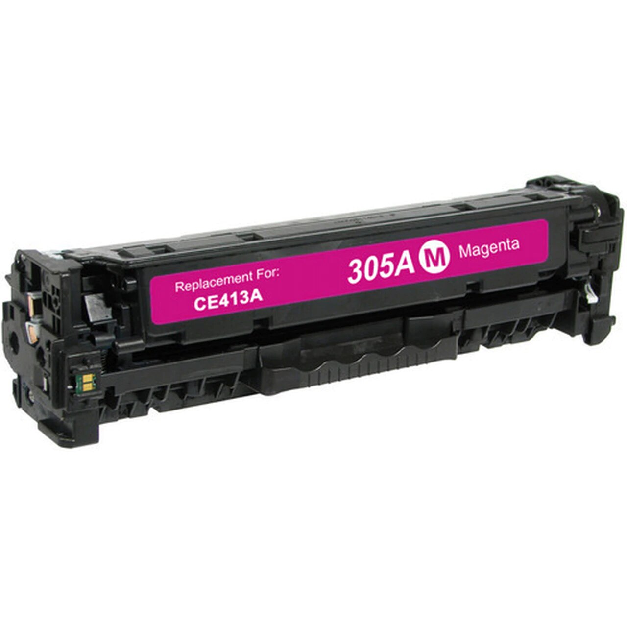 HP 305A Compatible Magenta Laserjet Toner Cartridge, 2,600 Page Yield - TON-CE413A-CPT