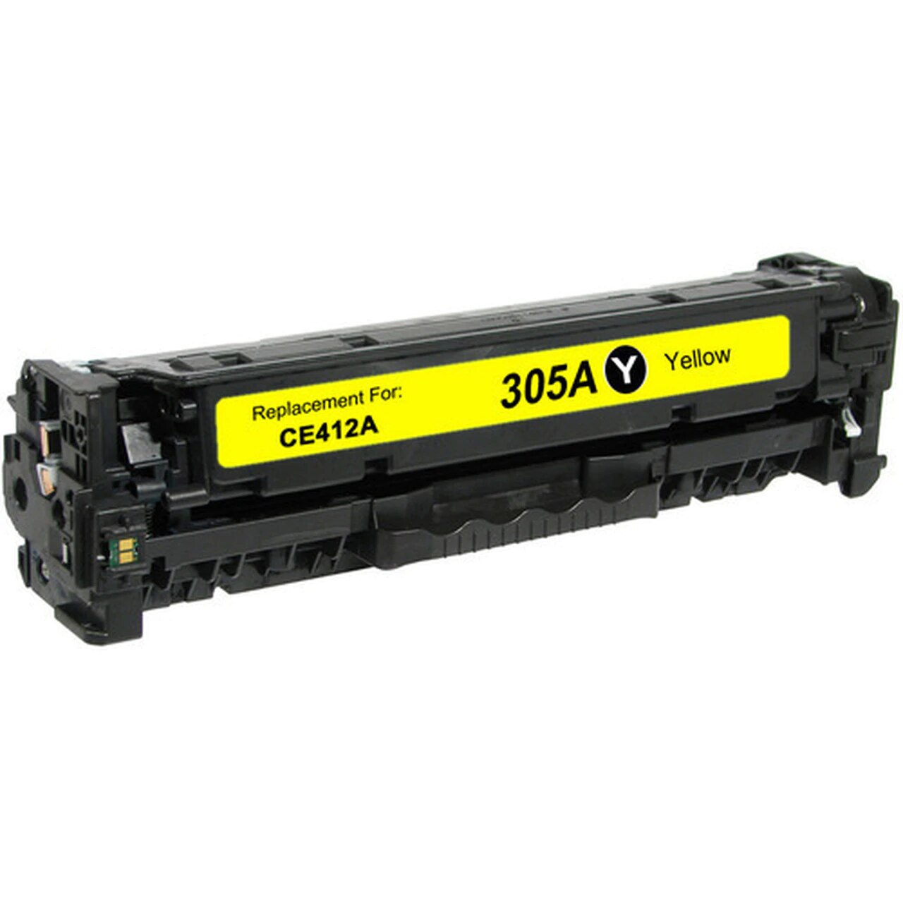 HP 305A Compatible Yellow Laserjet Toner Cartridge, 2,600 Page Yield - TON-CE412A-CPT