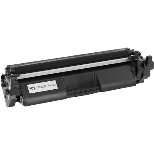 HP 30X Compatible Black Toner Cartridge, 3500 Page Yield