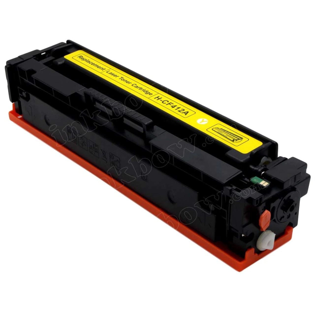 HP 410A Compatible Yellow Laserjet Toner Cartridge, 2,300 Page Yield