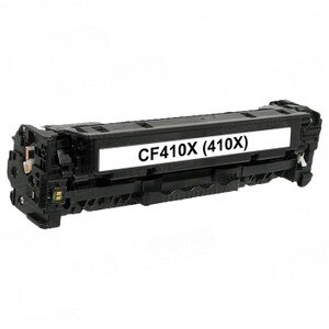 HP 410X Compatible Black Toner Cartridge, High Yield, 6,500 Page Yield - TON-CF410X-CPT