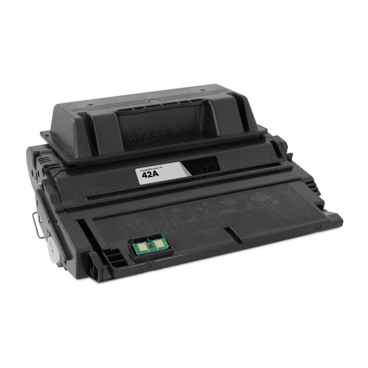 HP 42A Compatible Black Laserjet Toner Cartridge, 10,000 Page Yield
