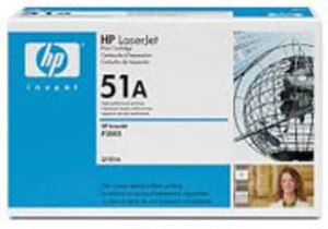 HP 51X Black Laser Toner Cartridge, High Yield, 13,000 Page Yield - TON-Q7551X