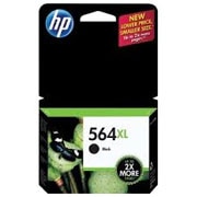 HP 564XL Black Ink Cartridge Model CN684WN#140, Yield 550 Pages