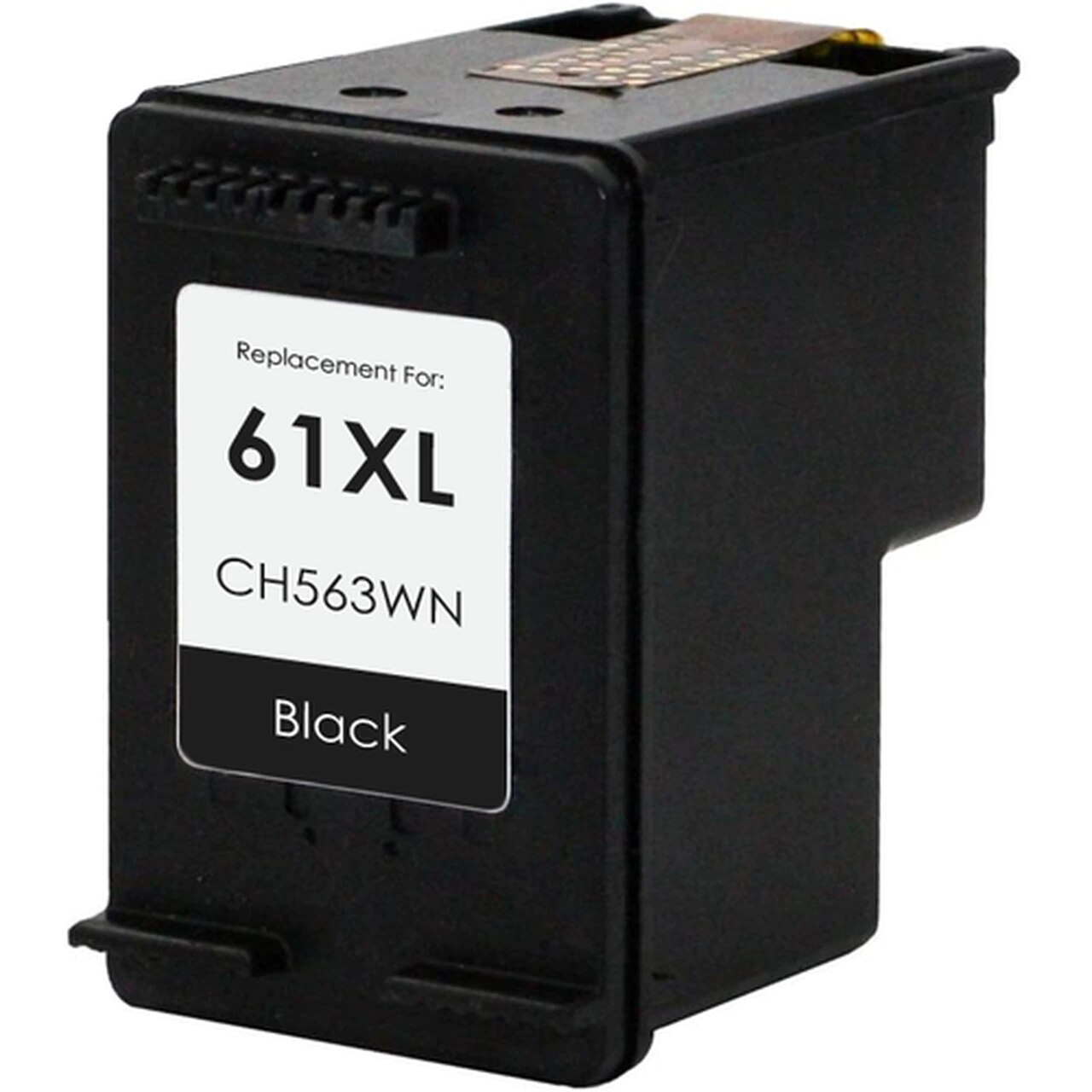 HP 61XL Compatible Black Deskjet Ink Cartridge, High Yield, 480 Page Yield - IJ-CH563WN-CPT